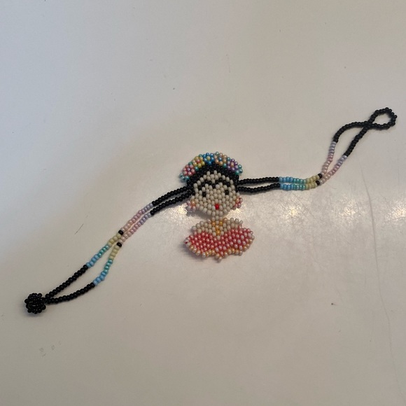 MEXICANA Jewelry - Huichol Beaded Frida Kahlo Bracelet